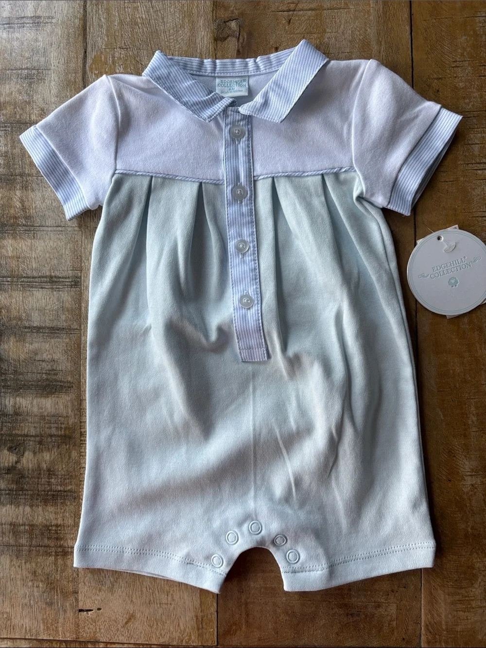 NWT Edgehill Collection Baby Boy Romper 6m